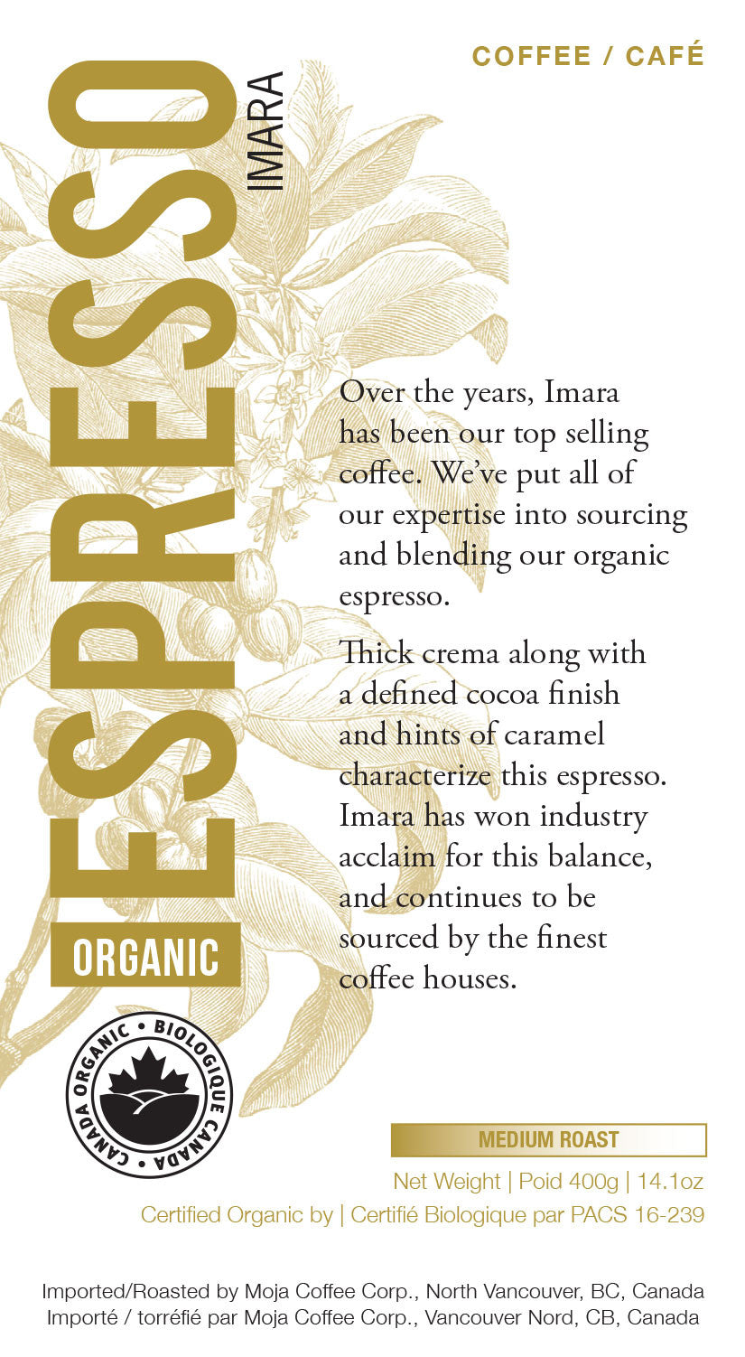 Moja Organic Espresso Imara